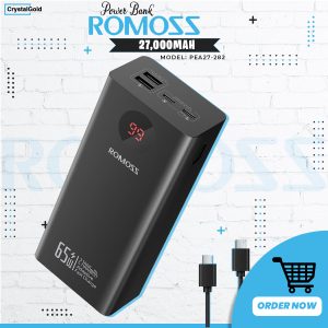 Romoss 27000mAh 65W Power Bank