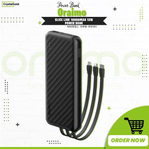 oraimo slice link 10000mah 12w power bank