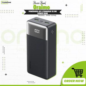 oraimo powernova qf1 27000mah 22.5w power bank