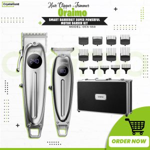 oraimo smart barberkit super powerful motor barber kit