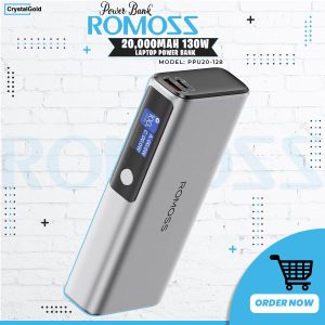 Romoss 20,000mAh-130W Laptop Power Bank