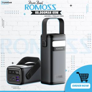 ROMOSS PMT60 60000mAh Two-Way 100W Fast Charge Power Bank